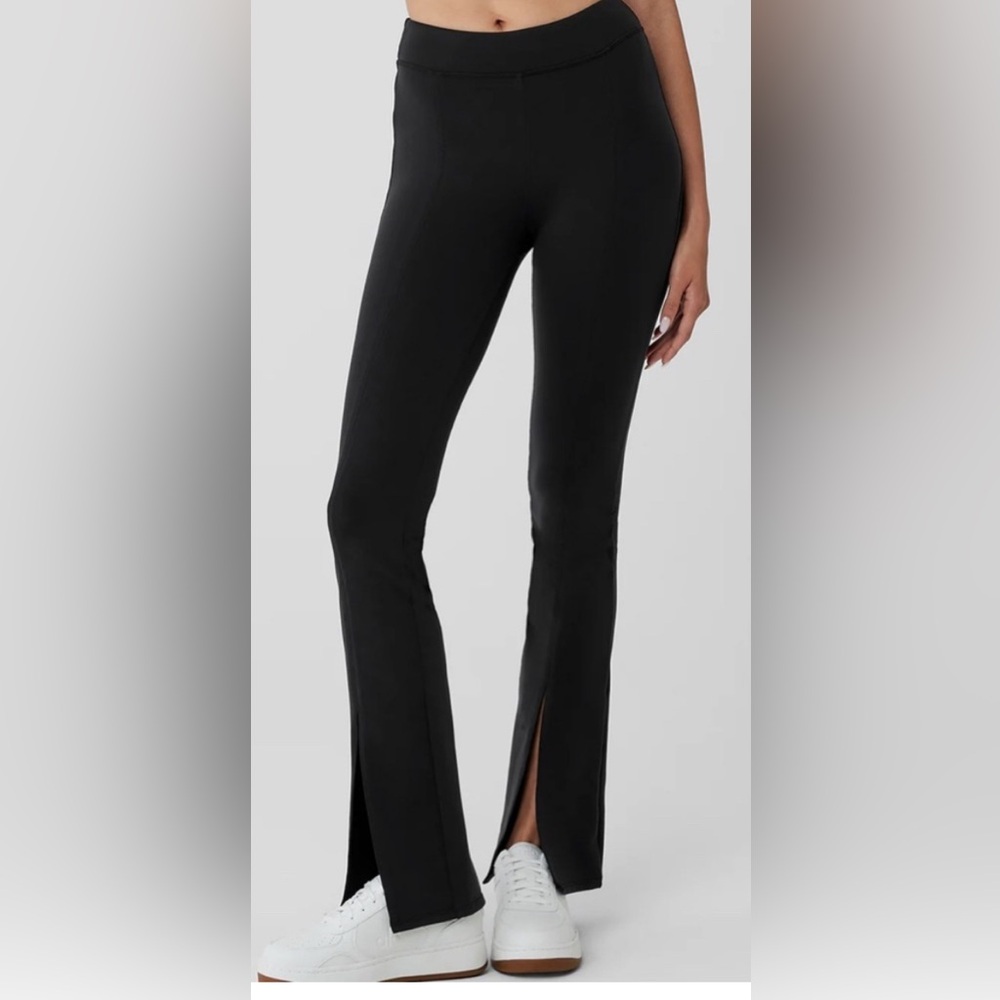 Alo Black Flared Women's Pants